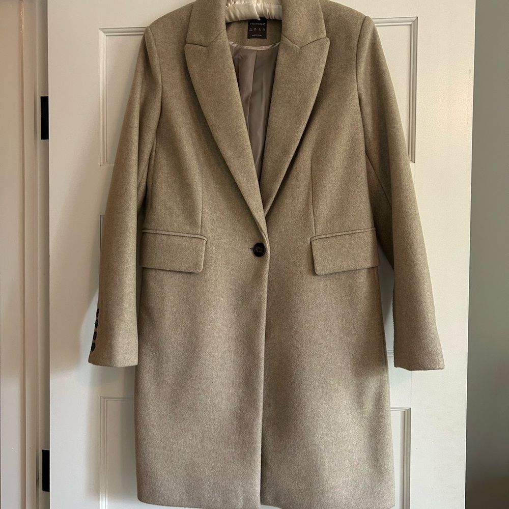 Primark Beige Pea Coat